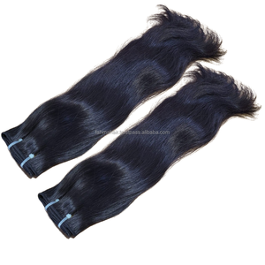 Premium 100% Human Remy Hair Full-Length Natural Indonesian Virgin Hair Double-Drawn <b>Top</b>-to-Bottom Straight Texture Natural - Product Image 5