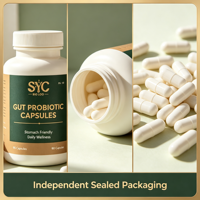 Capsules Probiotiques Naturelles OEM – Formule Digestive Bien-être Familial Adulte – Marque Privée – Usine de Suppléments Personnalisés – Hub de Vente en Gros
