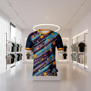 Camiseta Personalizada Lista para Sublimación, Cuello Redondo, Manga Corta, Acabado Liso, Tela de Poliéster para Impresión - Product Image 2