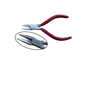Pince à bec de chat en acier inoxydable SUNTOOLS/STIPL Modèle 474E, 12 cm, à mâchoires lisses, outil de précision pour la fabrication de bijoux - Product Image 1