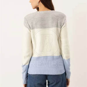 Pull pour femme avec impression de logo personnalisé, pull pour femme très vendu, pull de haute qualité avec logo personnalisé pour femme - Product Image 2