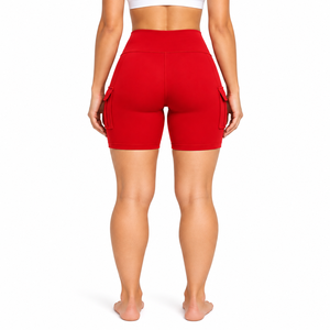 Women Biker <b>Shorts</b> High Waisted Fitness Yoga Gym Workout <b>Cycling</b> Stretch Activewear Premium Custom Logo Wholesale Service Design - Product Image 2