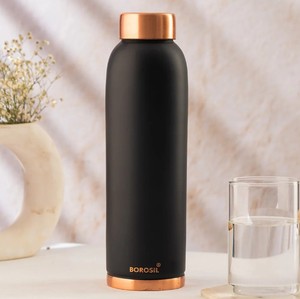 <b>Copper</b> <b>Water</b> <b>Bottle</b> Reusable Pure <b>Copper</b> Drinking <b>Bottle</b> For Everyday Hydration Home Office Travel Fitness Outdoor Activities - Product Image 1