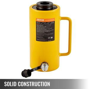 30Ton 100mm cilindro idraulico a scatto solido 4 pollici a singolo effetto portatile Jack di sollevamento industriale connettore rapido idraulico - Product Image 2