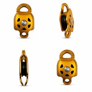 Polea de Cuerda de Rodamiento de Bolas de Aleación de Aluminio Multifuncional para Transporte de Uso General, Resistencia a la Rotura de 40 kN, OEM - Product Image 5