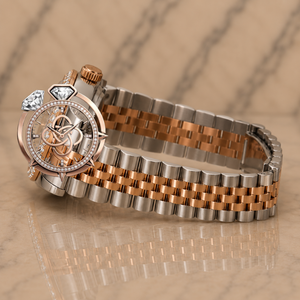Reloj de Lujo para Hombre con Diamantes de Moissanita y Acero Inoxidable Premium - Product Image 2