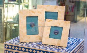 Cadres photo vintage en MDF faits à la main, best-sellers, artisanat personnalisé de premier ordre pour les cadeaux de Noël, Inde - Product Image 5