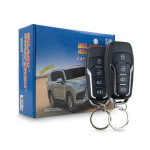 Système d'alarme auto ROADPOWER (RP-RE-BL100-364) Milano - Kit de sécurité intelligent avec deux télécommandes et sirène haute puissance - Product Image 1