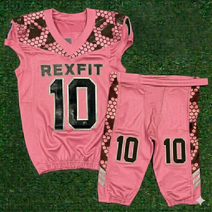 Conjunto de Uniforme de Fútbol Rexfit Sports Pro para Adultos, Ligero, Transpirable, Antibacterial, de Poliéster, Colores Personalizados - Product Image 3