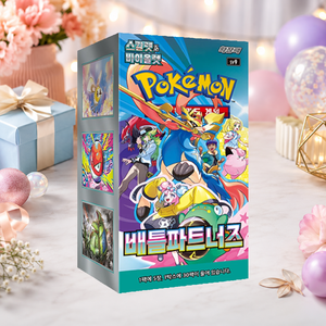 [SV9] Battle Partners Korean TCG Card Booster Box 30 Pacchetti in Carta Resistente per Acquirenti all'Ingrosso e Negozi - Product Image 3