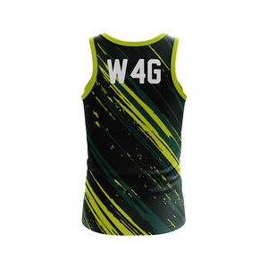 Débardeurs Homme Personnalisables à Col Rond en Polyester Léger Séchage Rapide, Style Vintage, Haute Qualité, pour le Sport et les Loisirs d'Été - Product Image 2