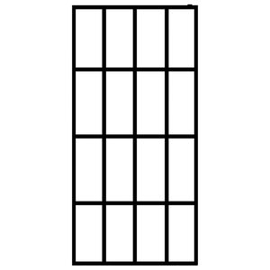 Pantalla de ducha de vidrio templado esmerilado 39,4 \ "X 76,8 \" Pantallas de baño - Product Image 3