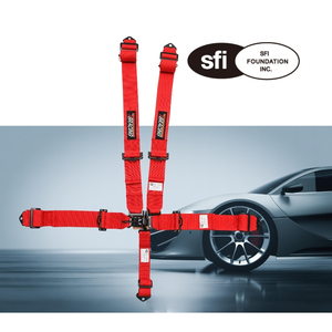 เข็มขัดนิรภัยแบบ 5 จุด SFI 16.1 Certified TBRACING SF-501 สำหรับรถควอเตอร์มิดเจ็ท ผลิตจากโรงงานในไต้หวัน พร้อมโลโก้สั่งทำพิเศษ เพื่อความปลอดภัยระดับมืออาชีพ - Product Image 3