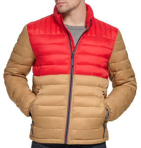 New Arrival <b>Men's</b> Hooded Waterproof Windproof Heated 100% Polyester Puffer <b>Jacket</b> High Quality <b>Canvas</b> Winter Season Latest - Product Image 1