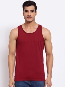 Hommes débardeur rouge maillot maillot Plus La Taille Hommes Débardeurs hommes de fitness porter sando batteur de femme sans manche d'entraînement - Product Image 3