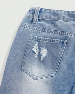 กางเกงขาสั้นผู้ชายแบบเบาสบาย ตกแต่งด้วยคริสตัล ดีไซน์ล่าสุดสำหรับใส่ลำลอง-ขายส่งกางเกงจ็อกเกอร์สำหรับผู้ชาย - Product Image 6