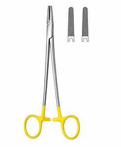 Porte-aiguilles Hegar avec inserts TC |   Acier inoxydable de qualité supérieure - Product Image 3