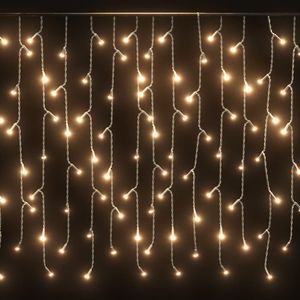 400 LED bianco caldo tenda ghiacciolo luci 8 funzione festa illuminazione 393.7 "lunghezza - Product Image 5