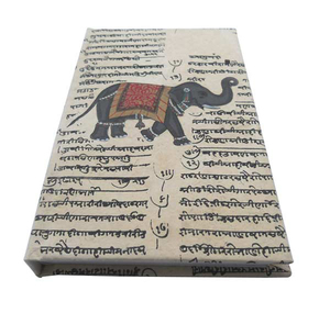 Customized Logo Travel <b>Diary</b> <b>Notebook</b> 48 Sheets/96 Pages Of Recycled Cotton Handmade Paper Sketchbook <b>Notebooks</b> - Product Image 2