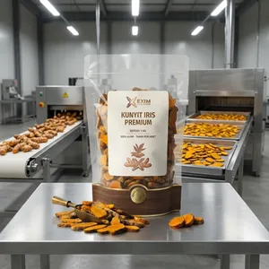 Tranches de Curcuma Séchées Naturelles Pures 1 Kg – Produit Épice de Qualité Supérieure pour l'Approvisionnement des Acheteurs Internationaux - Product Image 1
