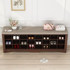 Scarpiera Moderna in Alluminio, Mobile Semplice per Soggiorno con Armadio Portascarpe Regolabile Salvaspazio per Uso Domestico - Product Image 2