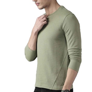Camiseta de Verano de Alta Calidad, Transpirable, Ligera, de Punto Suave, para Uso Diario, Elegante, con Tela Premium Tipo Waffle - Product Image 5