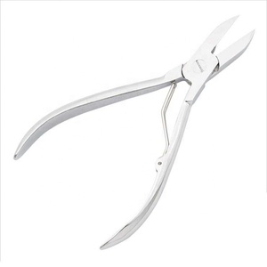 Coupe-ongles professionnels en acier inoxydable pour ongles incarnés épais avec ressort métallique et joint de raccordement - Product Image 1
