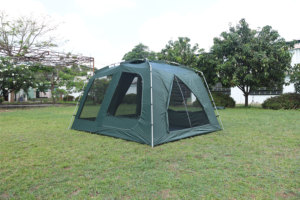 เต็นท์ครอบครัว Sunrex 340 camptown สำหรับตั้งแคมป์กลางแจ้ง ที่พักพิงฉุกเฉิน ที่พักอาศัย เต็นท์สำหรับทุกฤดู แกลมปิ้ง ติดตั้งง่าย รวดเร็ว เหมาะสำหรับตกปลาและปิกนิก - Product Image 6