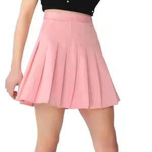 Jupe plissée en coton pour femme, taille haute, idéale pour le fitness, la course, l'entraînement, le sport, la gym, le tennis, prix raisonnable - Product Image 4