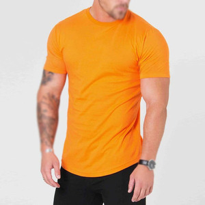 T-shirt à manches raglan noires pour homme avec bordure rouge et blanche, coupe ajustée, col rond, vêtement décontracté - Product Image 4