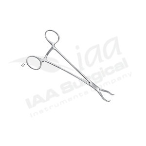 Pinza de sujeción ósea manual de acero inoxidable, instrumento quirúrgico ortopédico con bloqueo, certificado CE, fenestrado. - Product Image 5