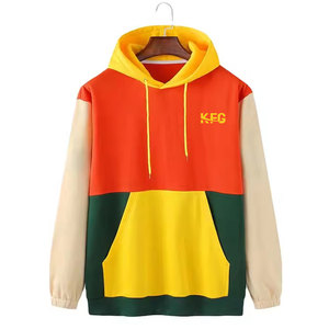 เสื้อฮู้ดดี้ผู้ชายสไตล์โดดเด่น ผ้าฝ้าย 100% ดีไซน์พื้นฐาน ผ้าฟอก ทรงกระเป๋าเสื้อ นุ่มสบาย เหมาะสำหรับกิจกรรมในร่มและกลางแจ้ง - Product Image 1