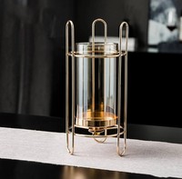 Support de bougie chauffe-plat de table en verre sans plomb, résistant à la chaleur, en fil de laiton fait main, écologique et durable, pour