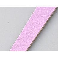 Lima de uñas coreana de madera, grano 80/100, forma de lágrima estrecha, logotipo personalizado OEM para venta al por mayor en salones de belleza - Product Image 3