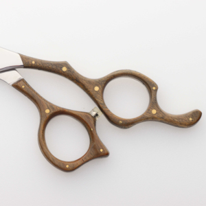 Ciseaux professionnels en acier inoxydable, lame droite, pointe acérée, poignée ronde, durables, pour adultes droitiers - Product Image 6