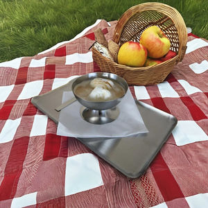 ถ้วยไอศกรีมและถ้วยน้ำแข็งสแตนเลส ดีไซน์คลาสสิก เป็นมิตรกับสิ่งแวดล้อม ขัดเงา - Product Image 1