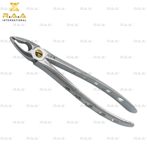 Forceps d'extraction dentaire R.A.A. INTERNATIONAL F3, revêtement diamant, extraction universelle des dents supérieures antérieures, RAA-274 - Product Image 6