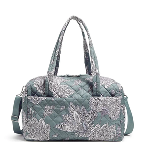 Sac de voyage cylindrique en polyester de style vintage avec un design de rangement spacieux pour le sport, les voyages, la remise en forme et le transport quotidien - Product Image 5