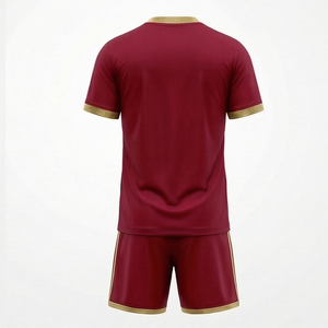 Uniformes de Fútbol Personalizados al por Mayor con Impresión por Transferencia de Calor, Vibrantes, 100% Poliéster, Tallas Grandes, Transpirables, para Clubes de Fútbol - Product Image 3