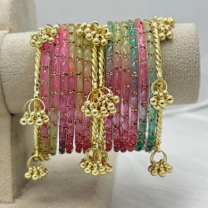 Fashion Glass <b>Bangles</b> For Women Stylish <b>Bangles</b> <b>Set</b> Trendy Stackable Modern Fashion Accessories Daily Wear <b>Bangles</b> Party Wear - Product Image 5