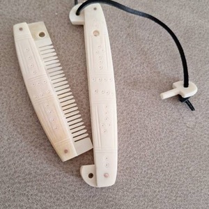 Peigne à cheveux en os nordique de qualité supérieure, réplique authentique de style musée, fait main, médiéval, viking, prix de gros compétitif - Product Image 5