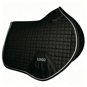 Tapis de selle d'équitation personnalisé, absorbant les chocs, respirant, pour selle western - Product Image 3