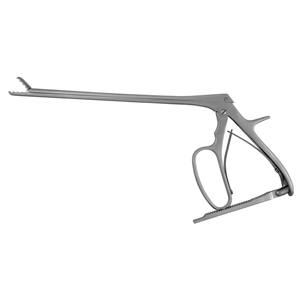 Rongeur chirurgical manuel à cliquet en acier inoxydable, modèle Ferris Smith 9 droit, à mâchoires rainurées de 5 mm, par Grip Surgical - Product Image 1