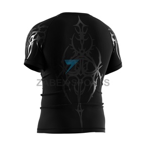 เสื้อรัดกล้ามเนื้อสำหรับออกกำลังกายผู้ชาย รุ่นปี 2026 น้ำหนักเบา เหมาะสำหรับ MMA ยืดหยุ่นได้ กระชับรูปร่าง - Product Image 2