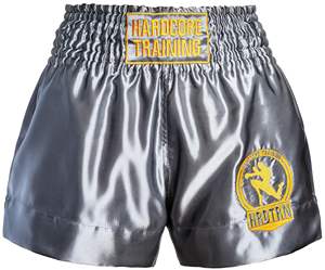 Pantalones Cortos de Muay Thai para Hombre, Estampado Satinado, Cintura Elástica, para Entrenamiento, Gimnasio, Kickboxing, Ligeros - Product Image 1