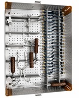 Système d'extenseur cervical Caspar, ensemble de lames en acier inoxydable de haute qualité, boîte de rangement stérilisée, complet pour la voie antérieure