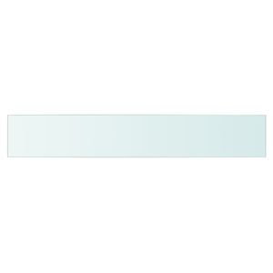2pcs Clear <b>Glass</b> Panel Wall & Display <b>Shelves</b> 35.4"x5.9" - Product Image 3