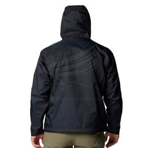 Chaqueta Impermeable con Capucha para Hombre, Precio al por Mayor, Nueva Llegada, Resistente al Viento, con Logotipo Frontal, para Venta en Línea - Product Image 2