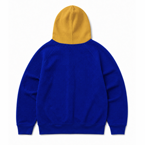 เสื้อฮู้ดซิปสำหรับผู้หญิง Sigma Gamma Rho Sorority สีแทน แต่งฮู้ดตัดสี ซิปยาว แขนยาว ปักอักษรกรีก สไตล์ลำลอง - Product Image 4