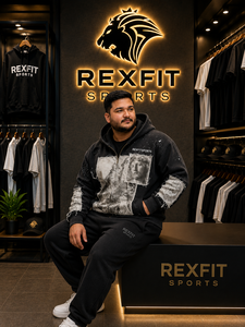 เสื้อฮู้ดซิปแบบแพทช์เวิร์คสไตล์วินเทจสำหรับผู้ชาย ทรงโอเวอร์ไซส์ หนานุ่ม สตรีทแวร์ ปักลาย апплика  ผู้ผลิตเสื้อผ้า OEM - Product Image 1